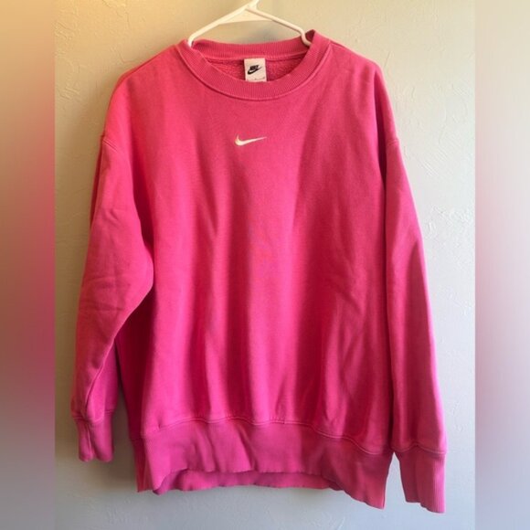 Nike Pink Crewneck - Picture 1 of 3